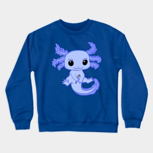 Spoonie Axolotl (Blue) Crewneck Sweatshirt